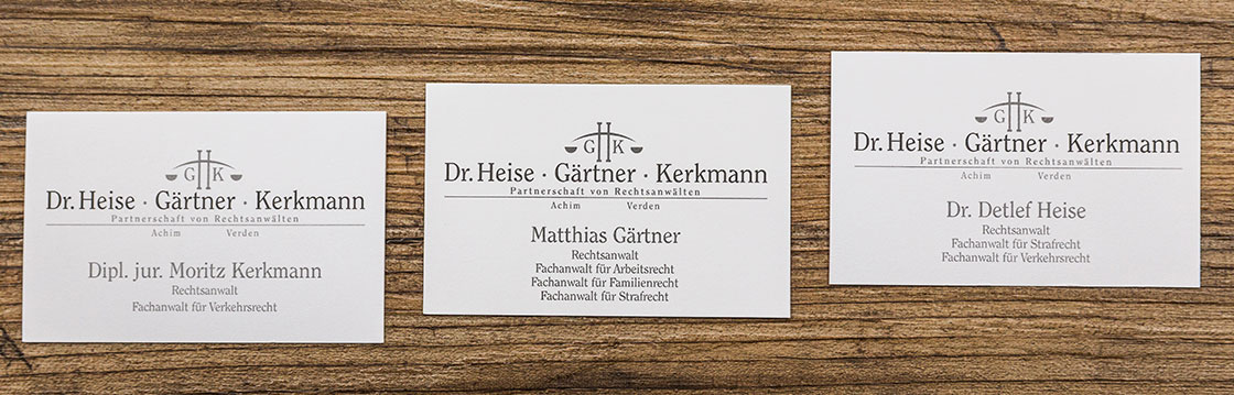 Dr. Heise Gärtner Kerkmann Partnerschaft von Rechtsanwälten, Achim